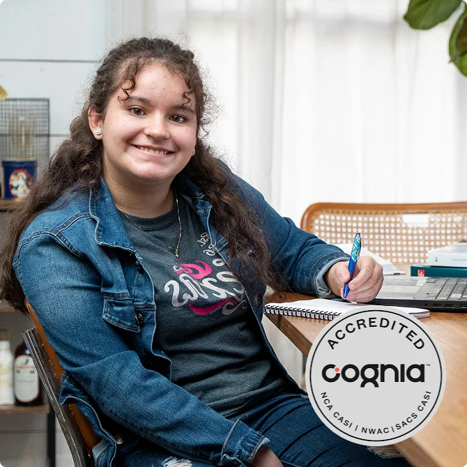 Estudiante tomando apuntes