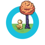 Avatar bajo un árbol